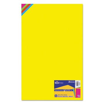Royal Brites Premium Coated Poster Board, 11 X 14, Assorted Neon Colors, 5-pack freeshipping - TVN Wholesale